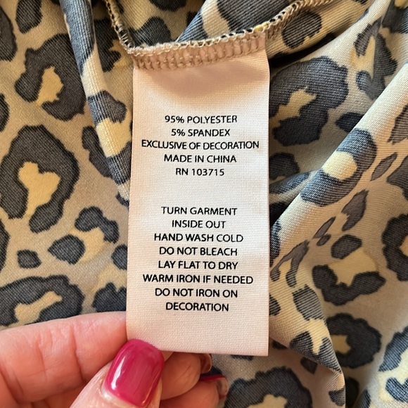 Nanette Lepore Leopard Blouse - Picture 7 of 7